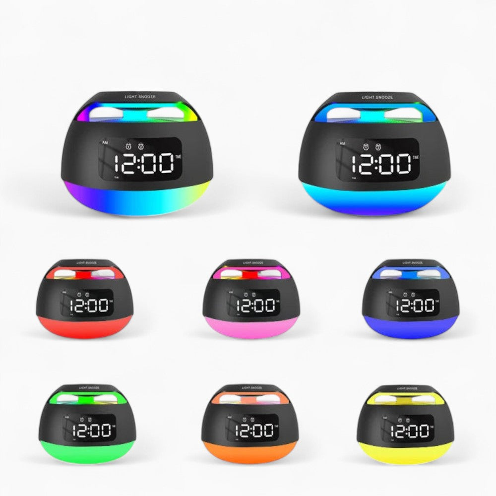 Radio Réveil Lumineux Bluetooth
