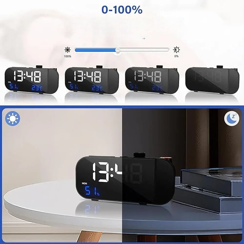 Radio Réveil Projecteur Secteur