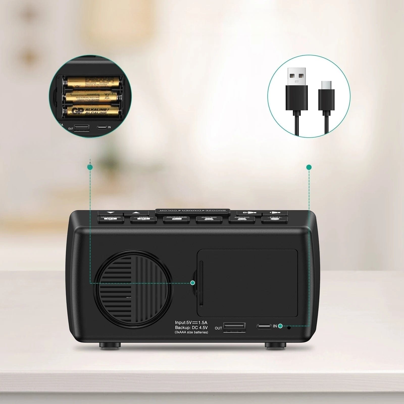 Radio Réveil Sans Fil
