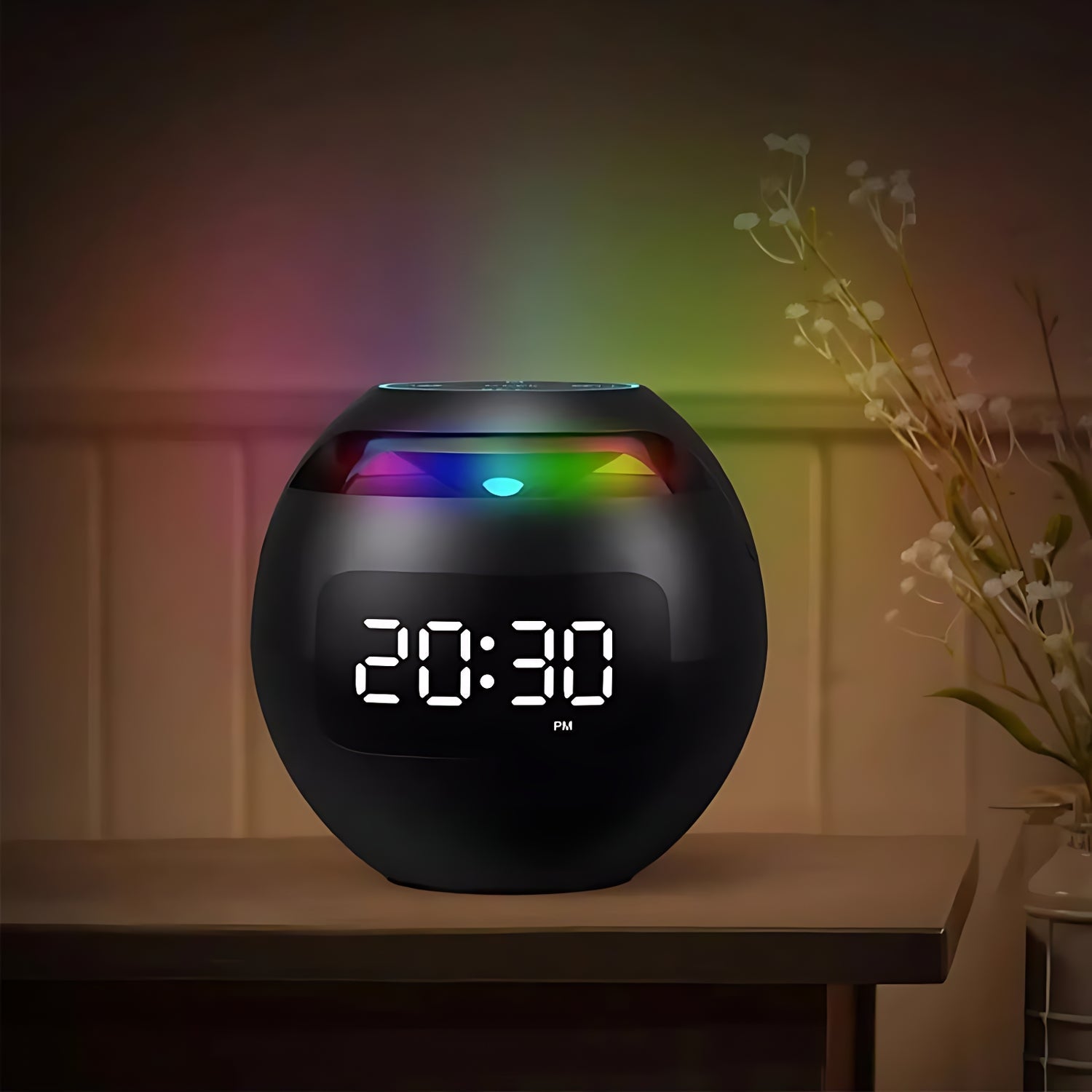 Radio Réveil Connecté Avec Fonction Lumineuse
