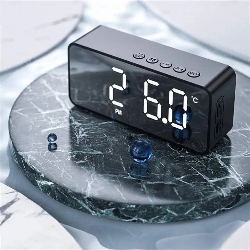 Radio Réveil Connecté Rechargeable USB