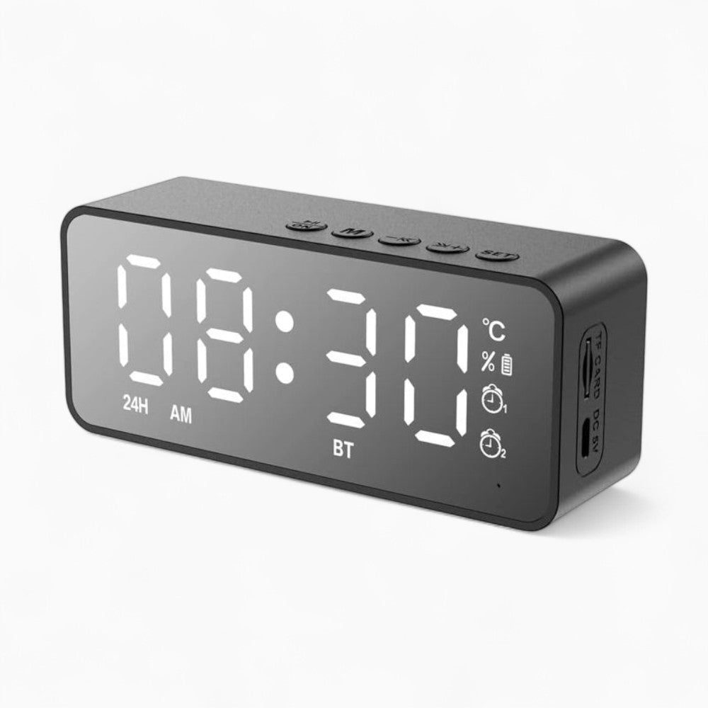 Radio Réveil Connecté Rechargeable USB