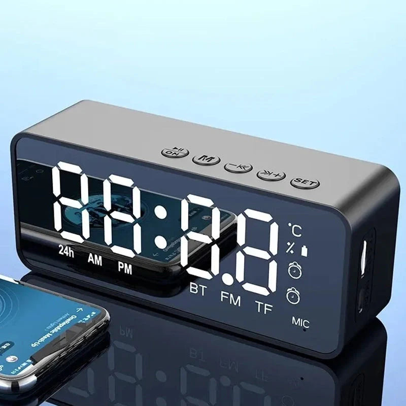 Radio Réveil Connecté Rechargeable USB