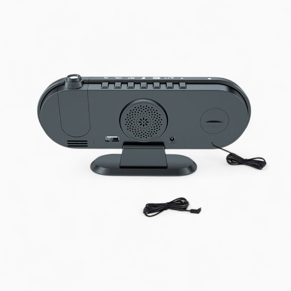 Radio Réveil Projecteur Avec Miroir