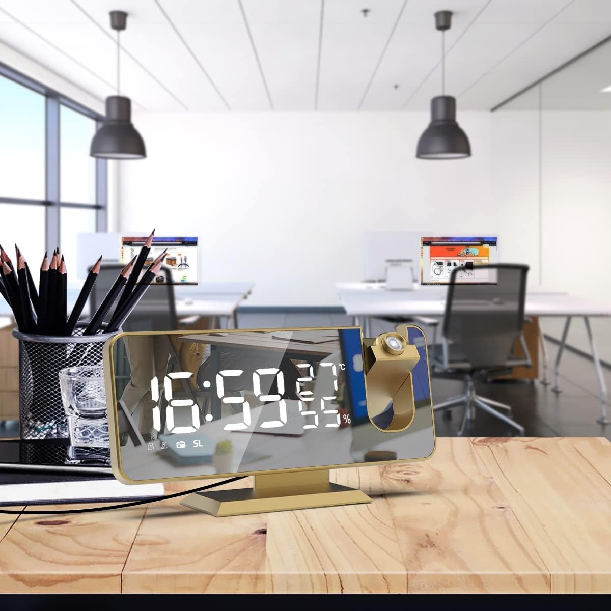 Radio Réveil Projecteur Original