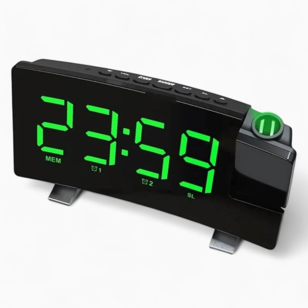 Radio Réveil Projecteur USB