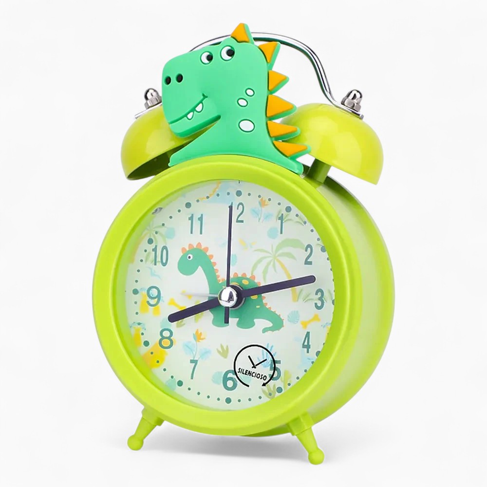 Réveil Dinosaure Vert