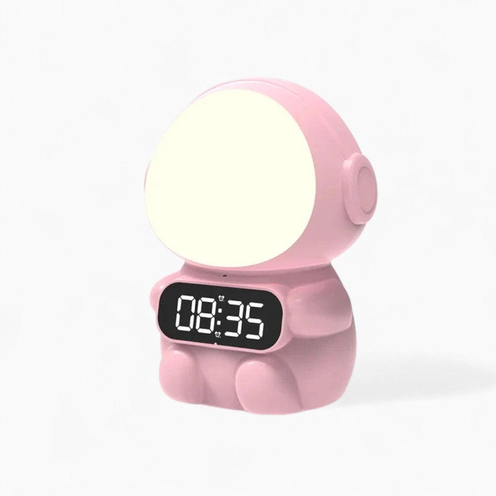 Réveil Enfant Astronaute Lumineux