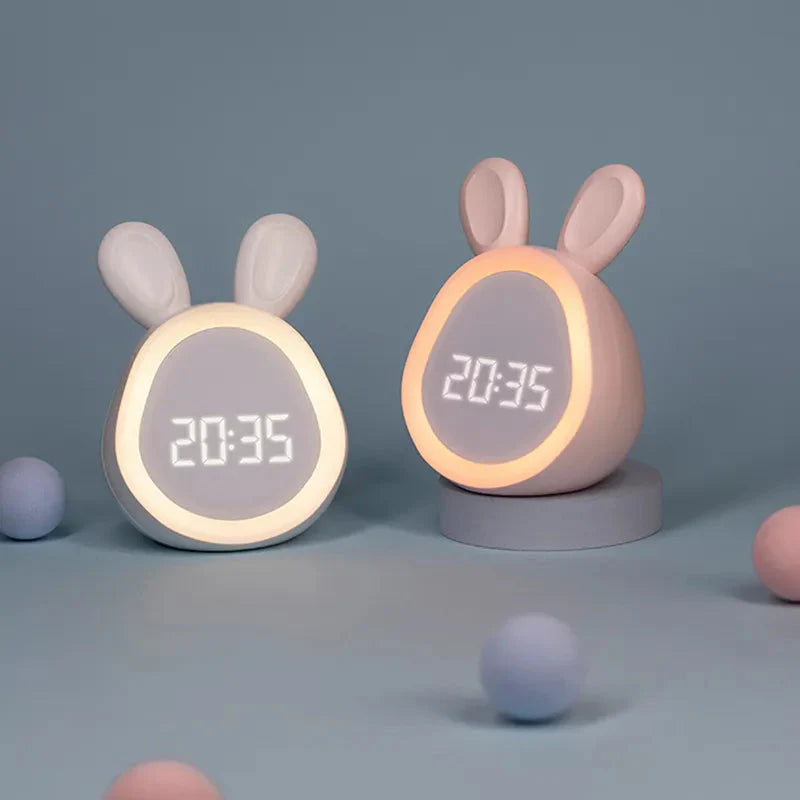 Réveil Enfant Lapin Lumière