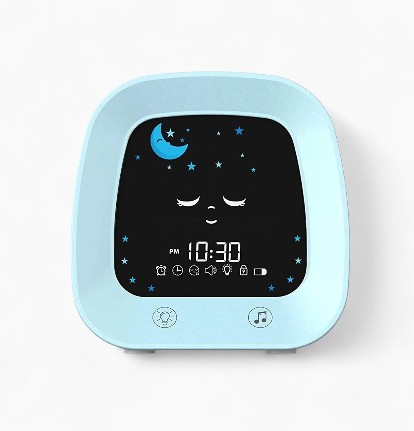 Réveil Jour Nuit Bleu