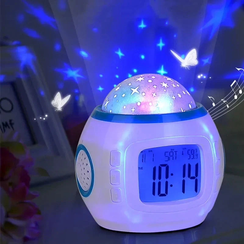 Réveil Projecteur Étoiles
