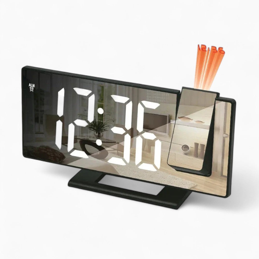 Réveil Projecteur Avec Miroir