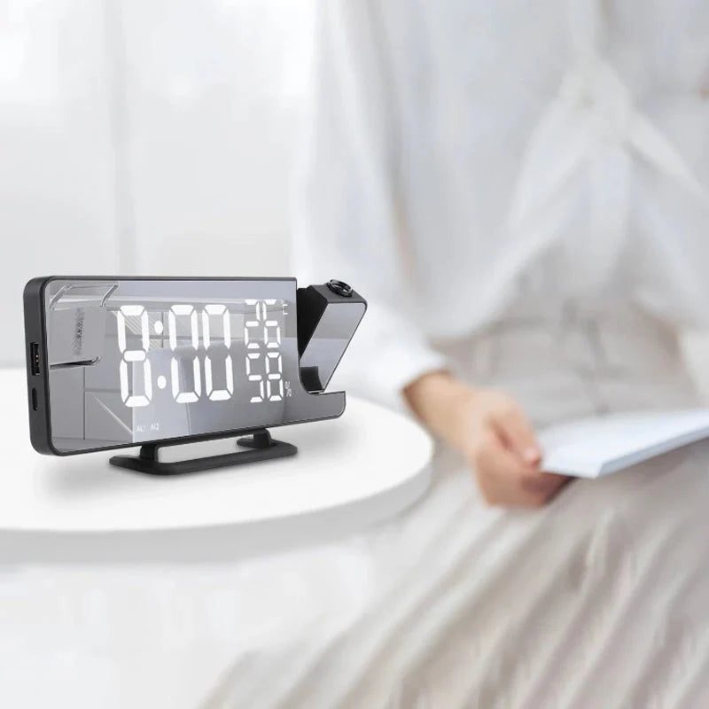 Réveil Projecteur Avec Miroir