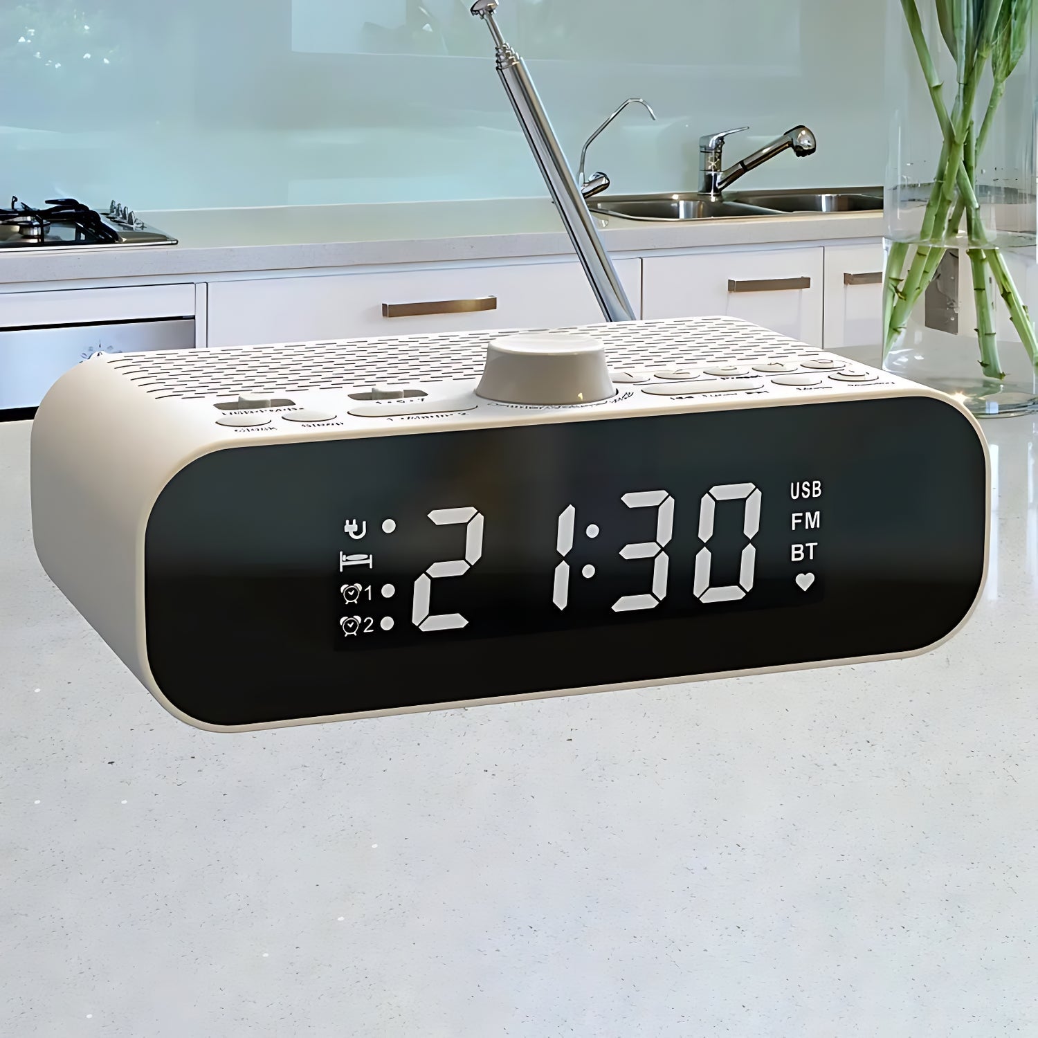 Réveil Simple Avec radio Pour Senior