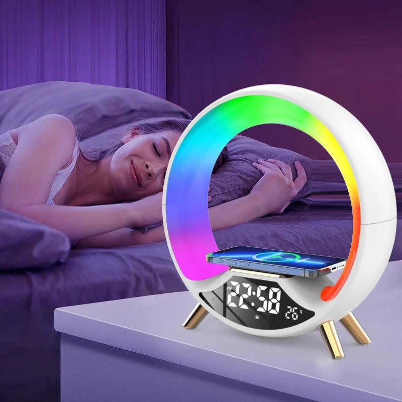 Réveil Simulateur D'aube Rond