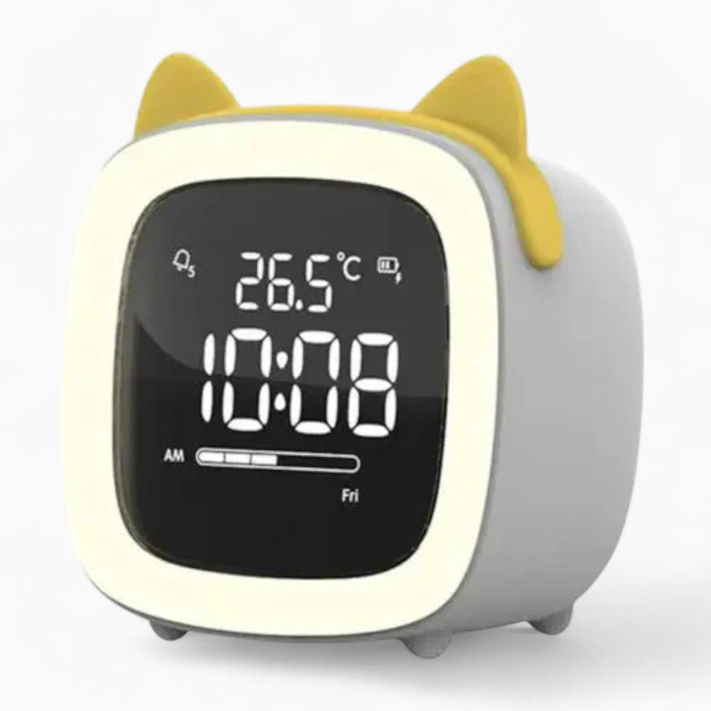 Réveil Veilleuse Chat