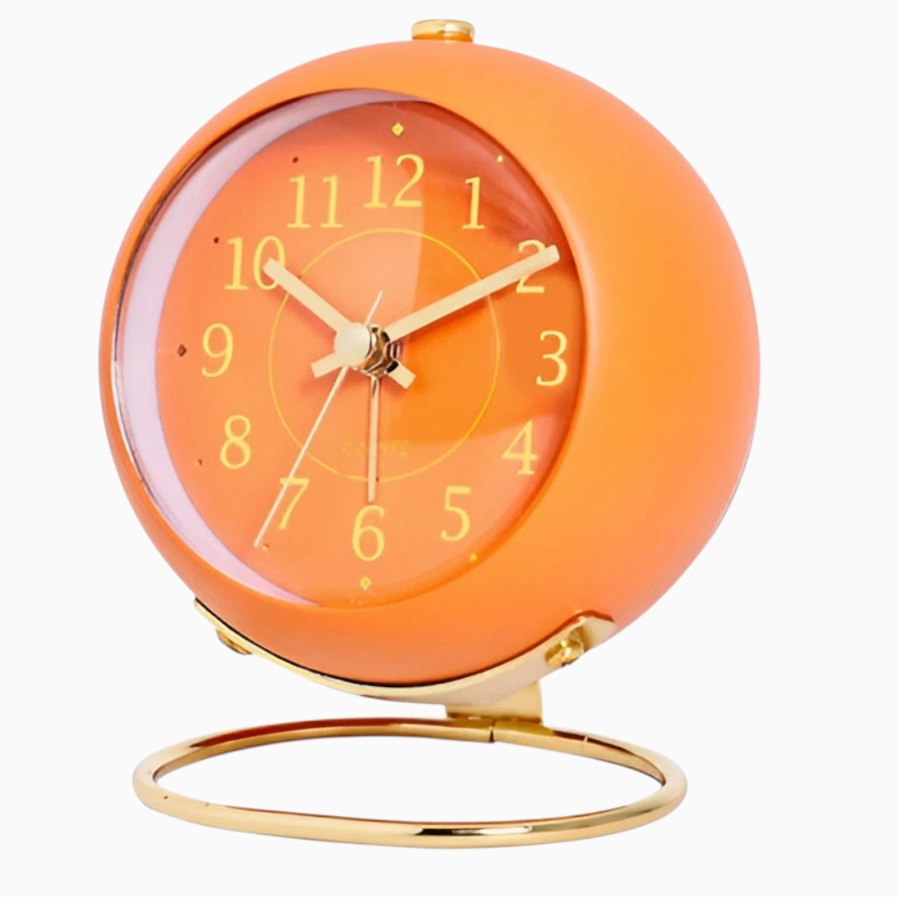 Réveil Vintage Orange