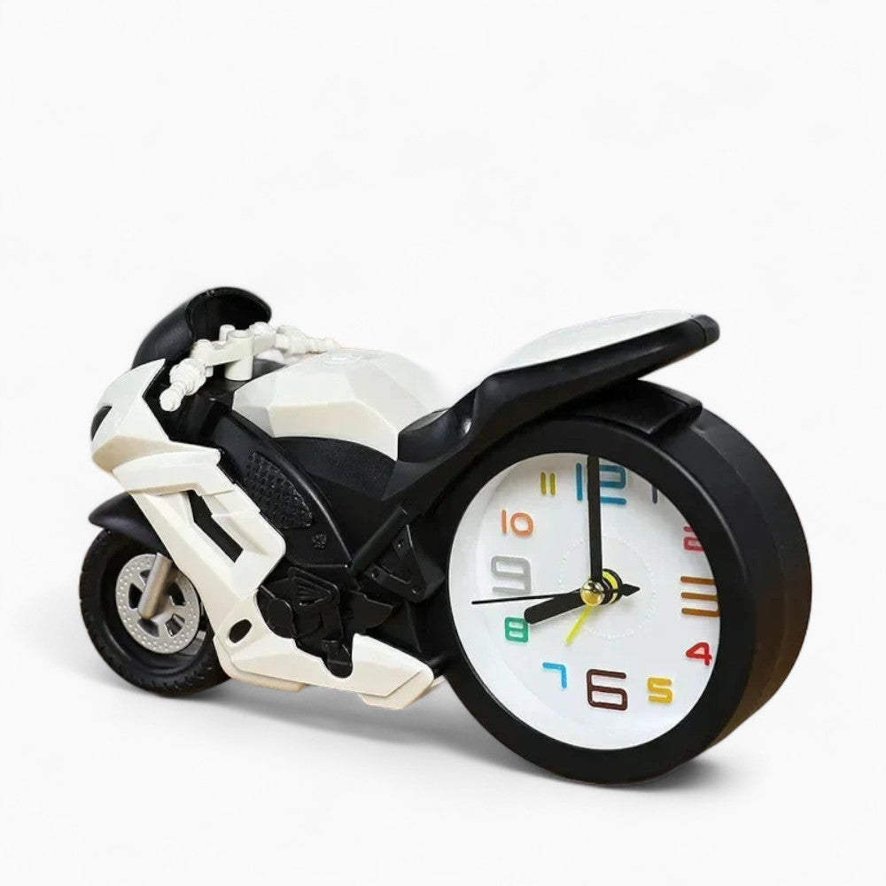 Wecker Junge Motorrad