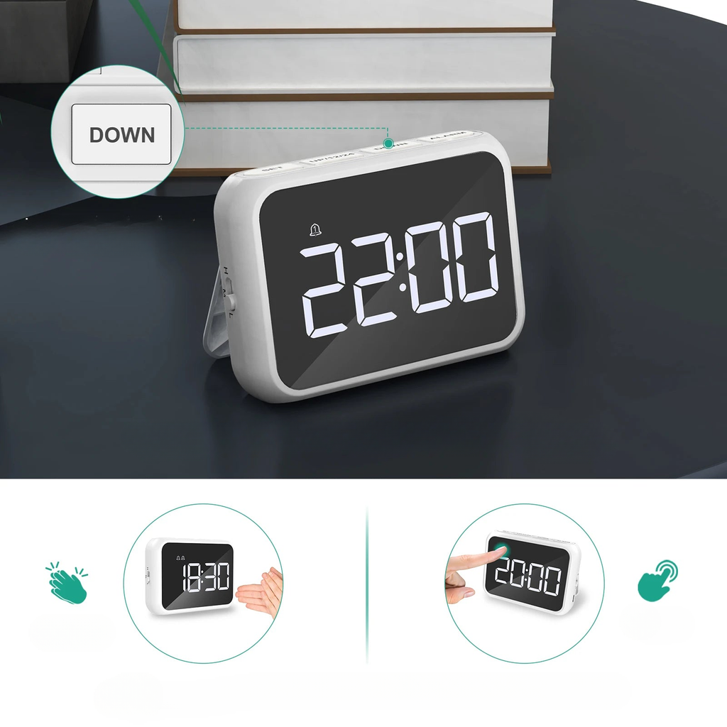 Digitalwecker mit Dualalarm
