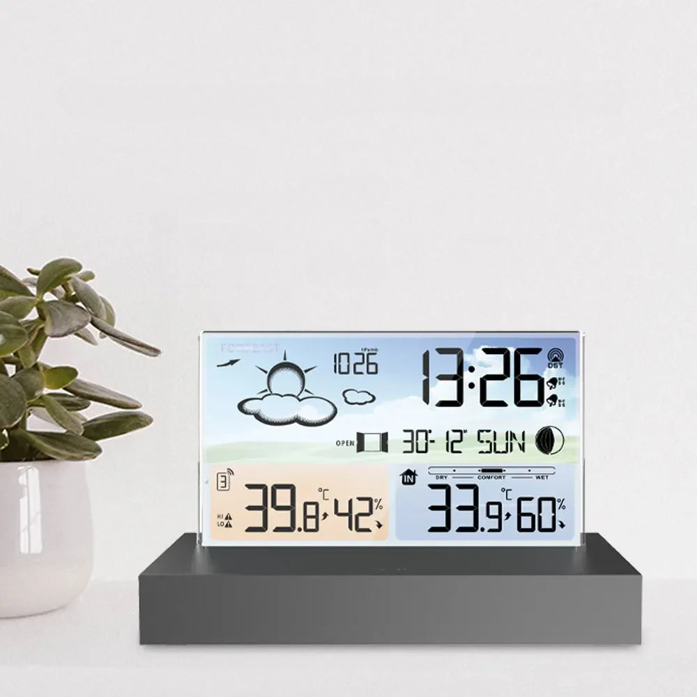 Intelligenter Wecker Wetterstation