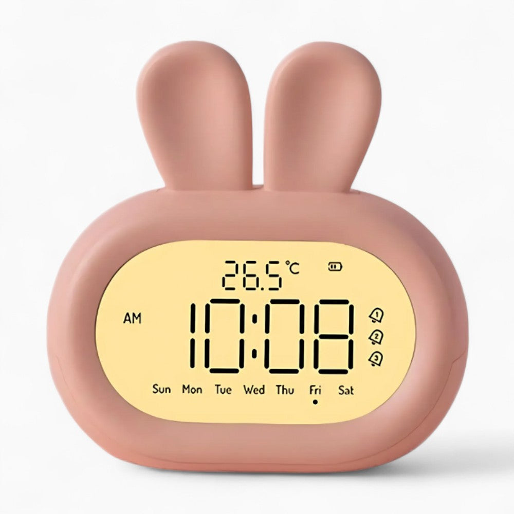 Réveil Lapin Veilleuse