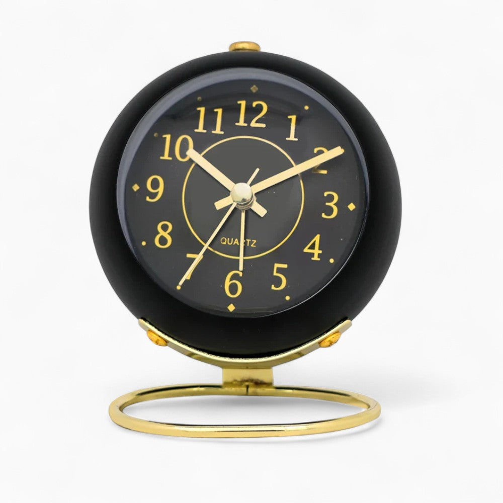 Runder Design-Analogwecker