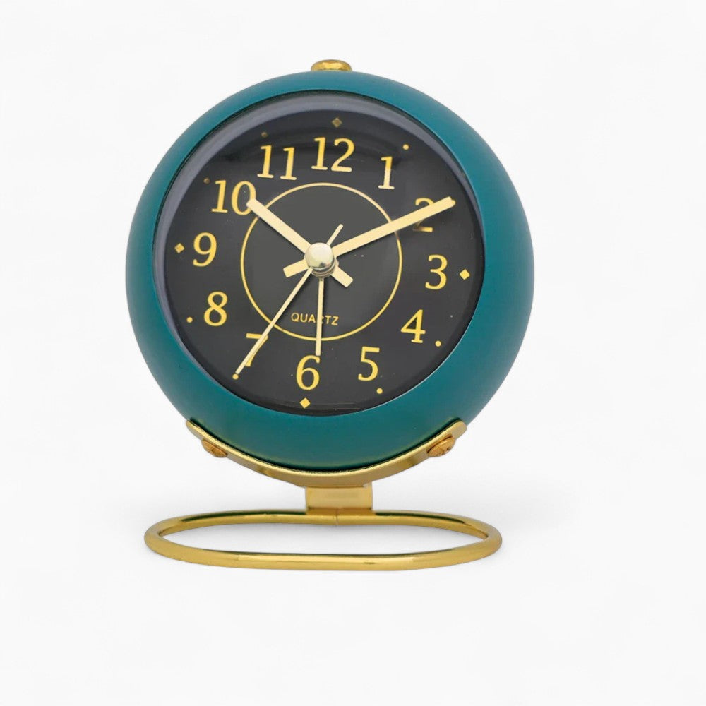 Runder Design-Analogwecker