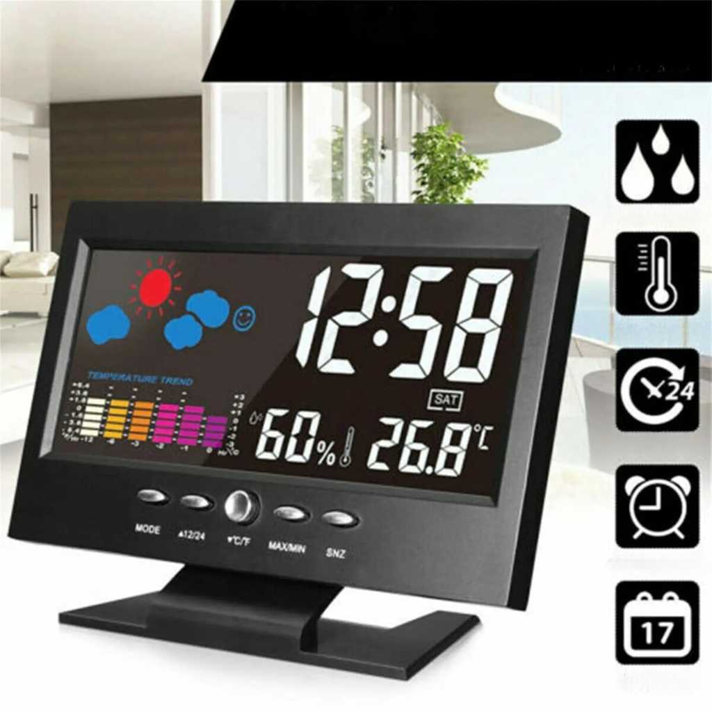 Digitalwecker mit Kalender