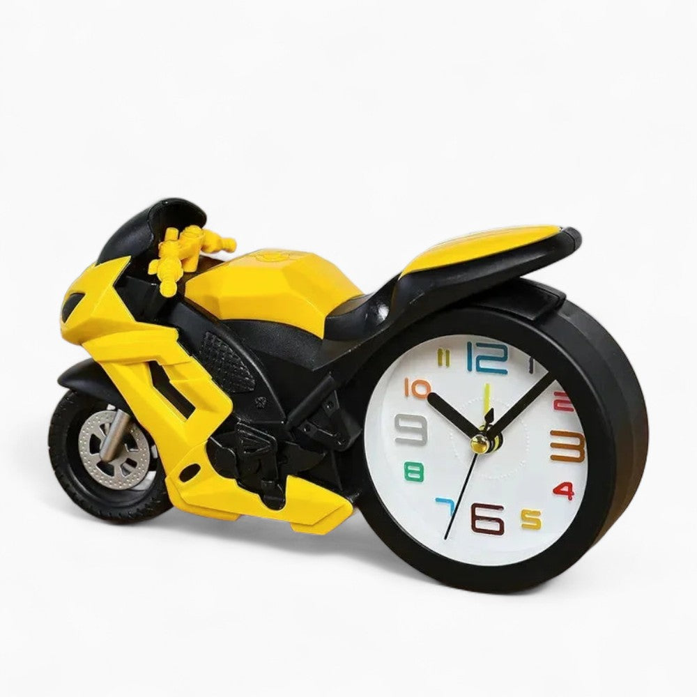 Wecker Junge Motorrad