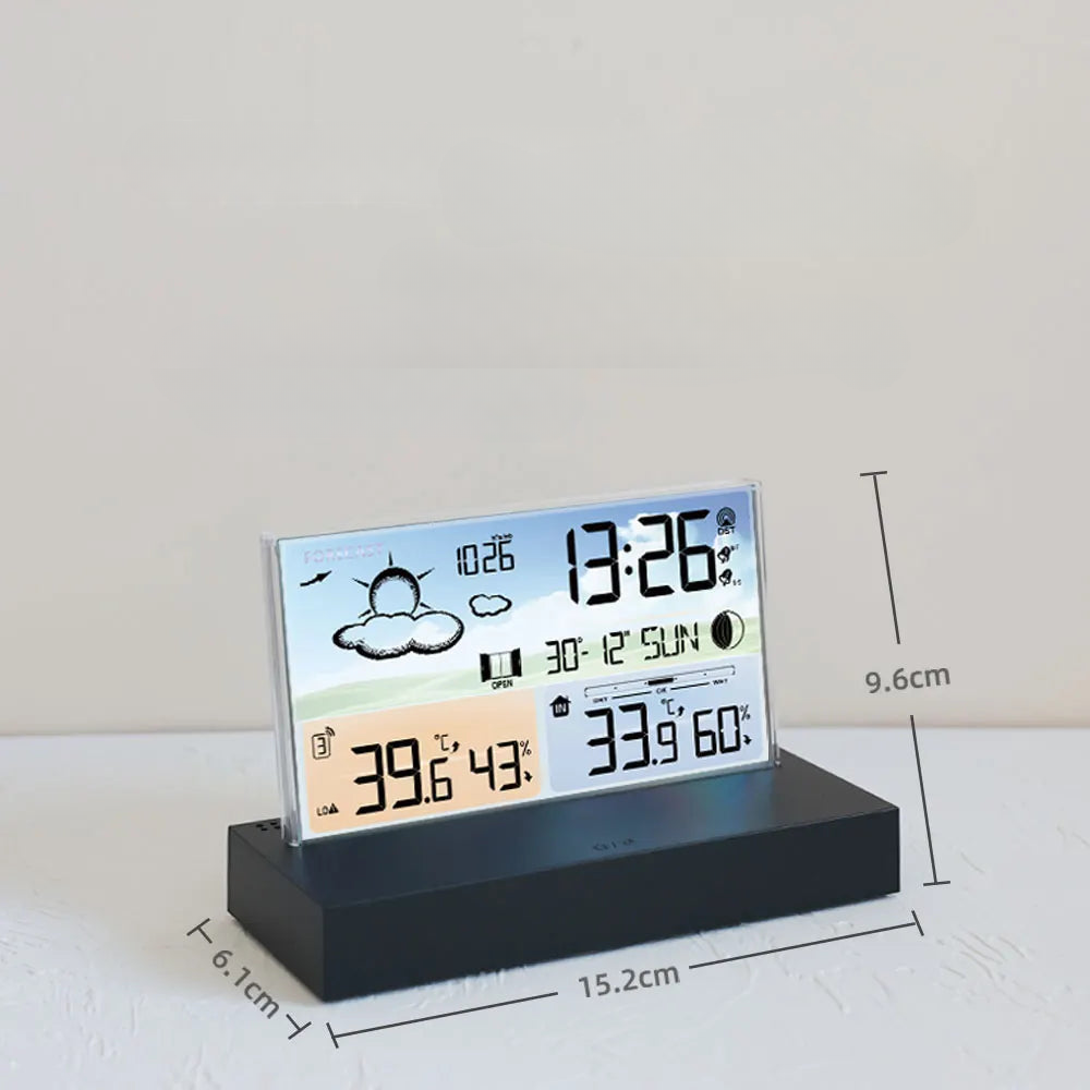 Intelligenter Wecker Wetterstation