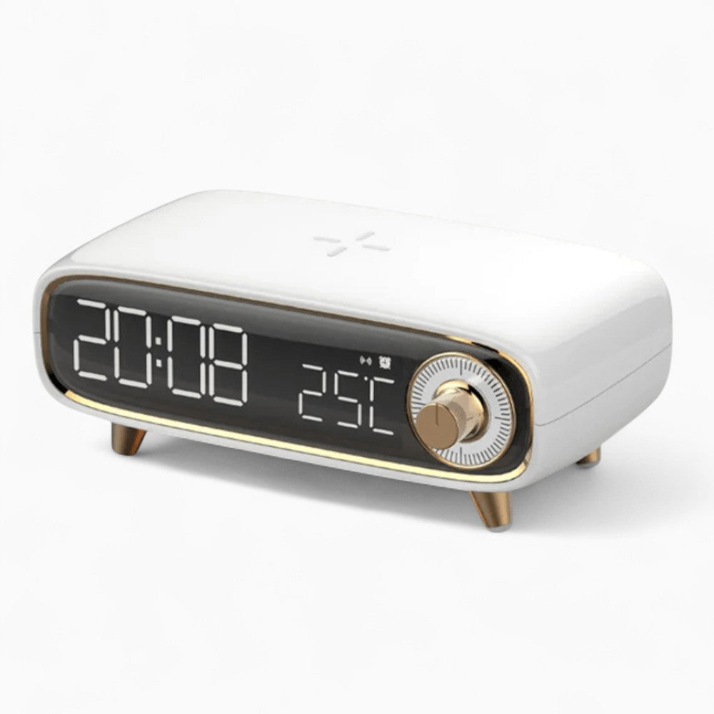 Réveil Chargeur Induction Bluetooth