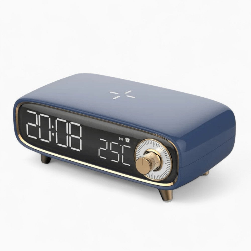Réveil Chargeur Induction Bluetooth