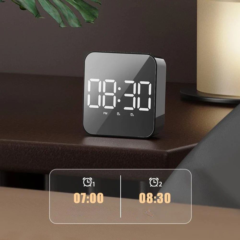 Digitaler Wecker mit Batterie