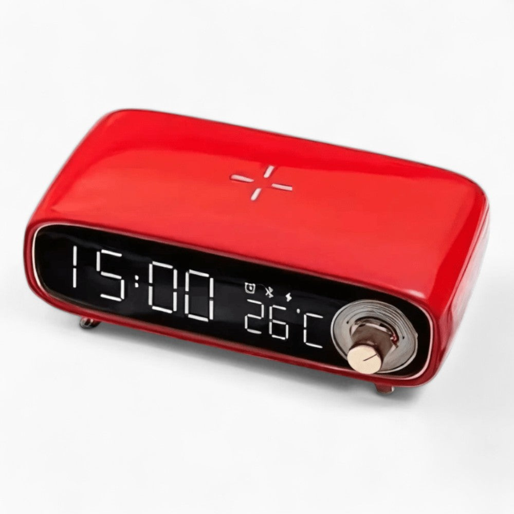 Réveil Chargeur Induction Bluetooth