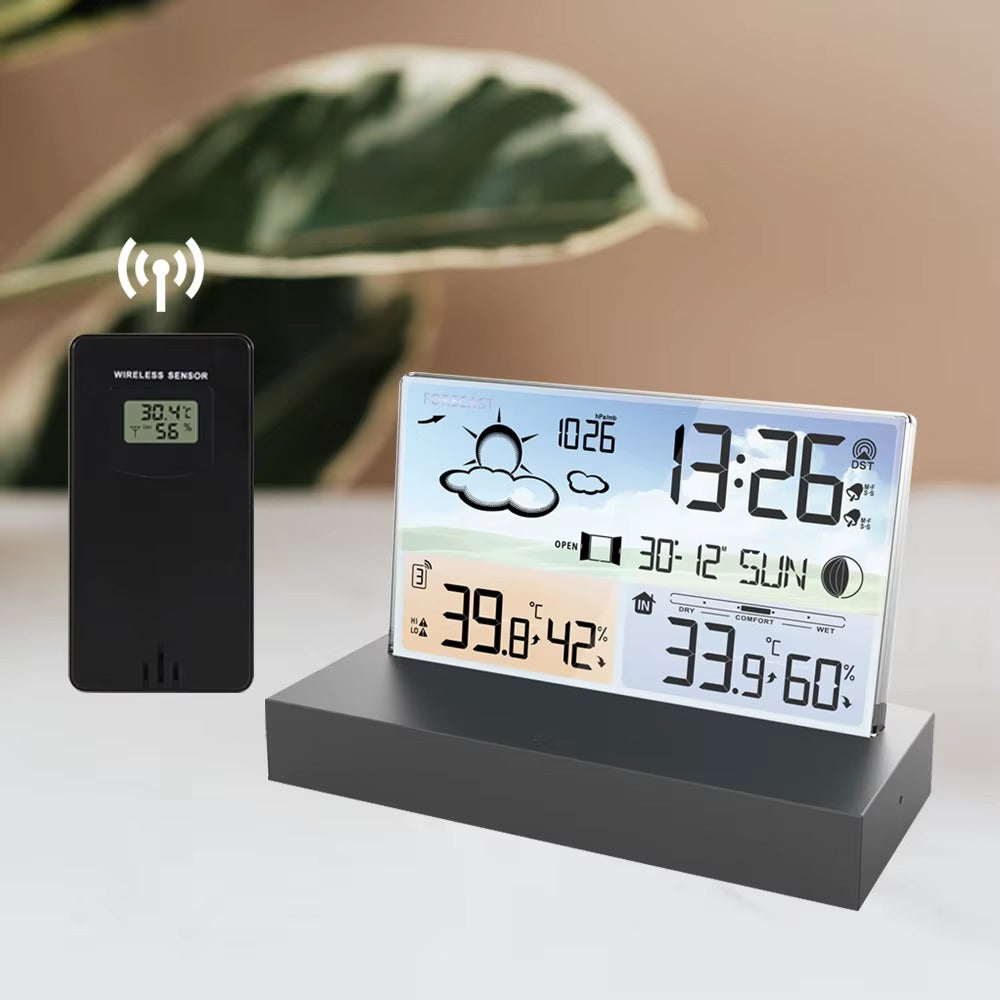 Intelligenter Wecker Wetterstation