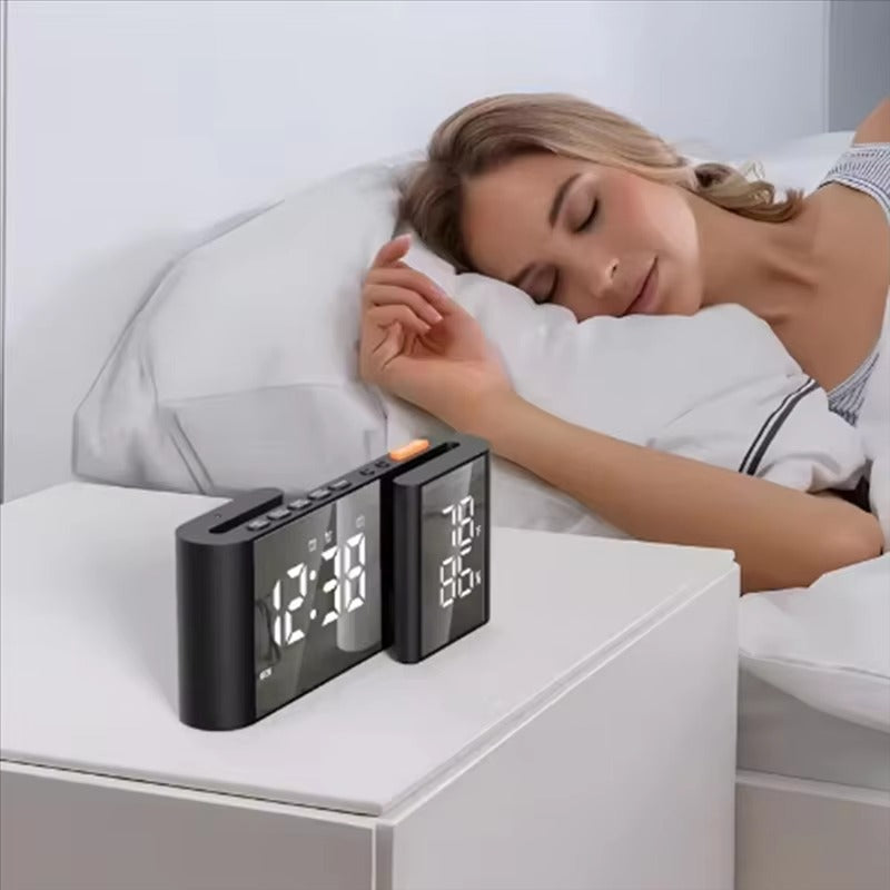 Radiowecker mit Temperaturanzeige