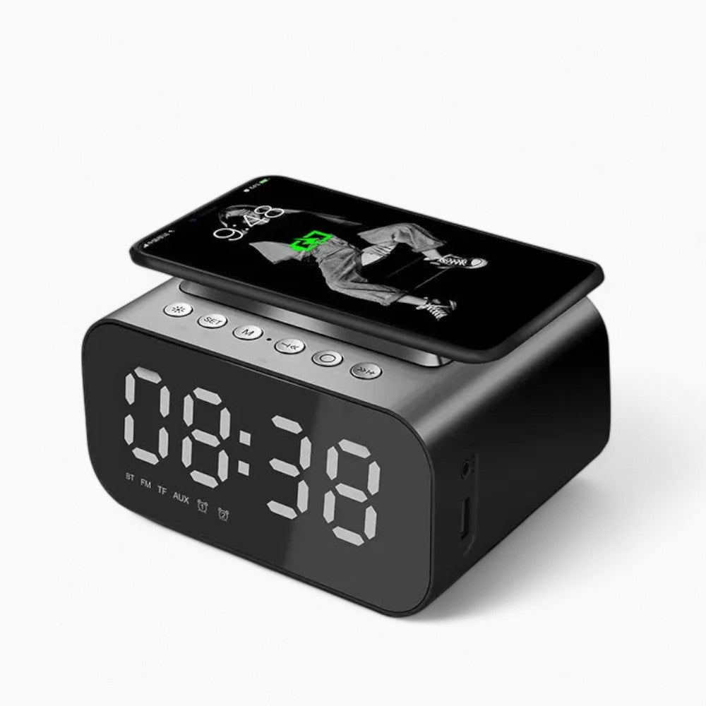 Radio Réveil Chargeur Induction