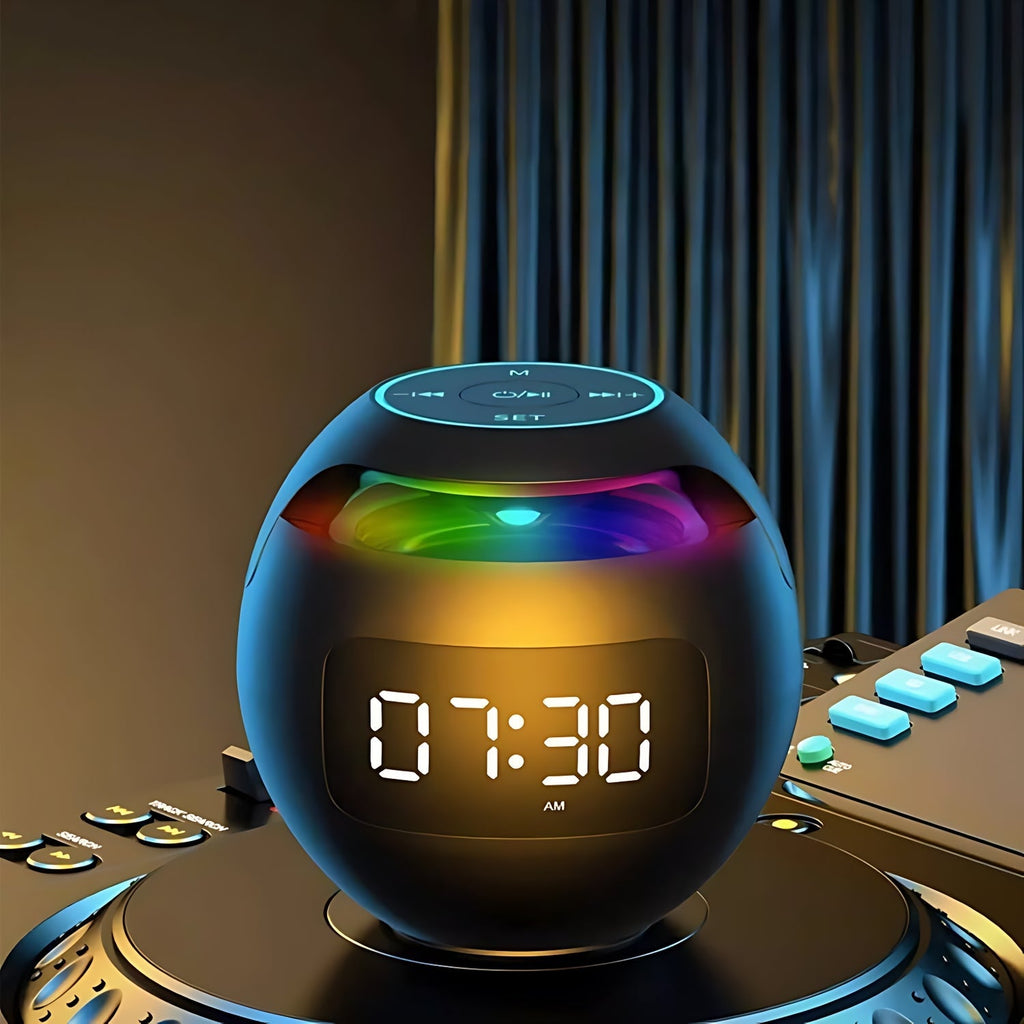 Radio Réveil Connecté Avec Fonction Lumineuse