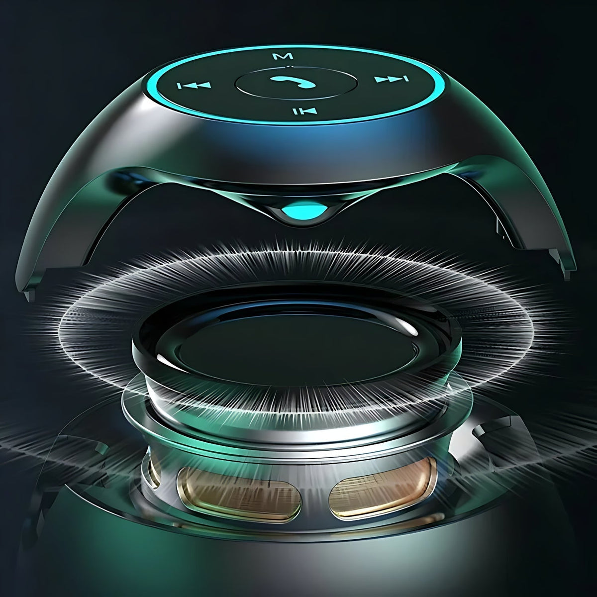 Radio Réveil Connecté Avec Fonction Lumineuse