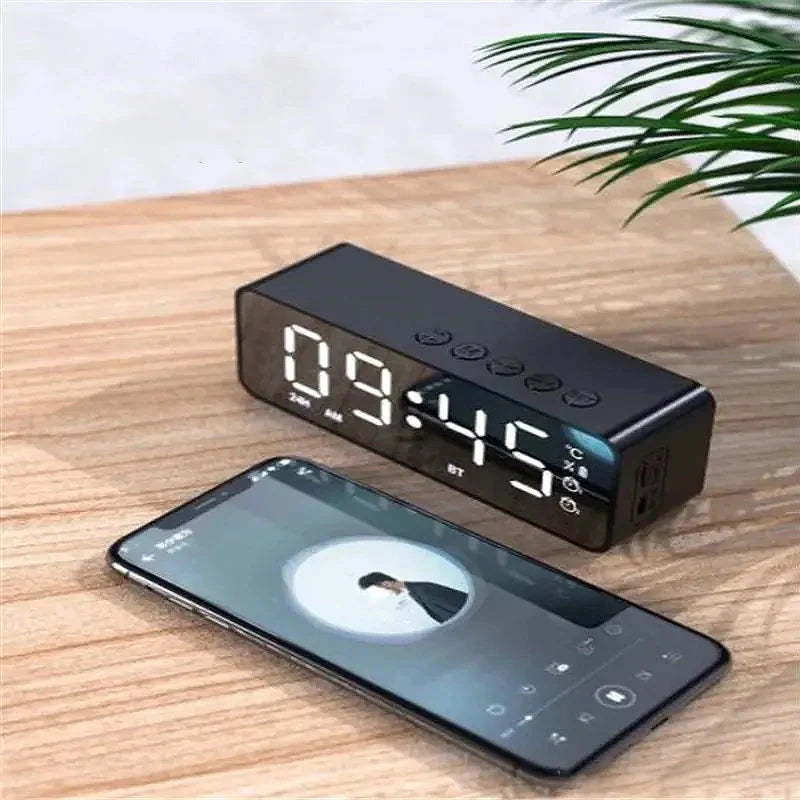 Radio Réveil Connecté Rechargeable USB