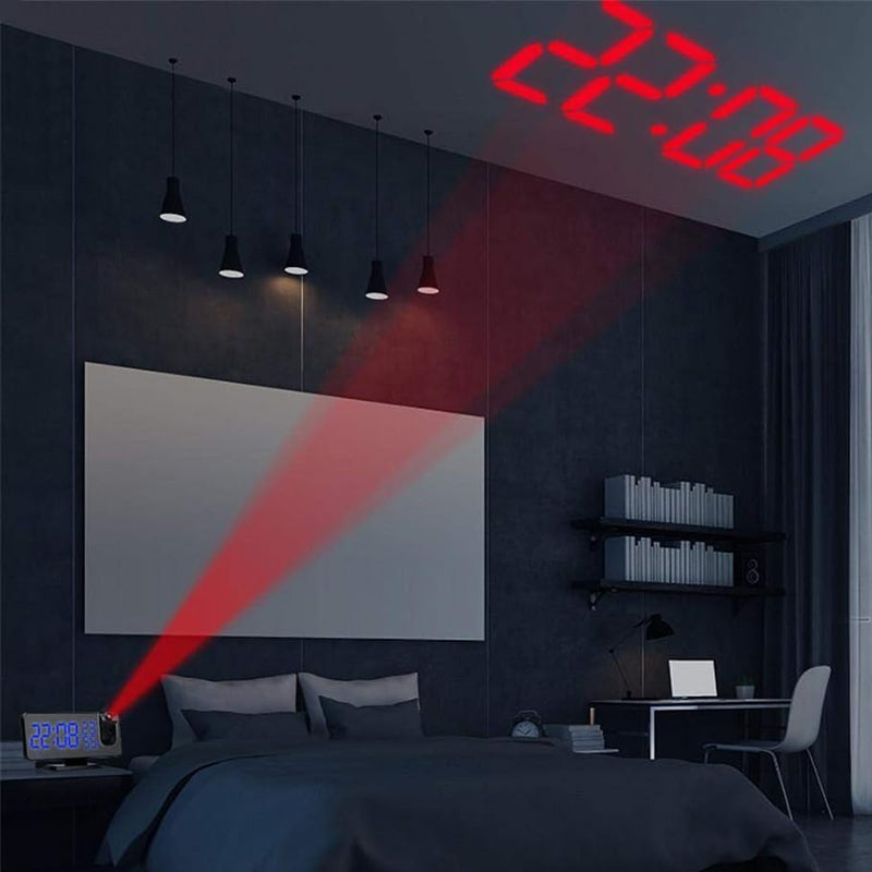 Radiowecker mit Projektion, Design