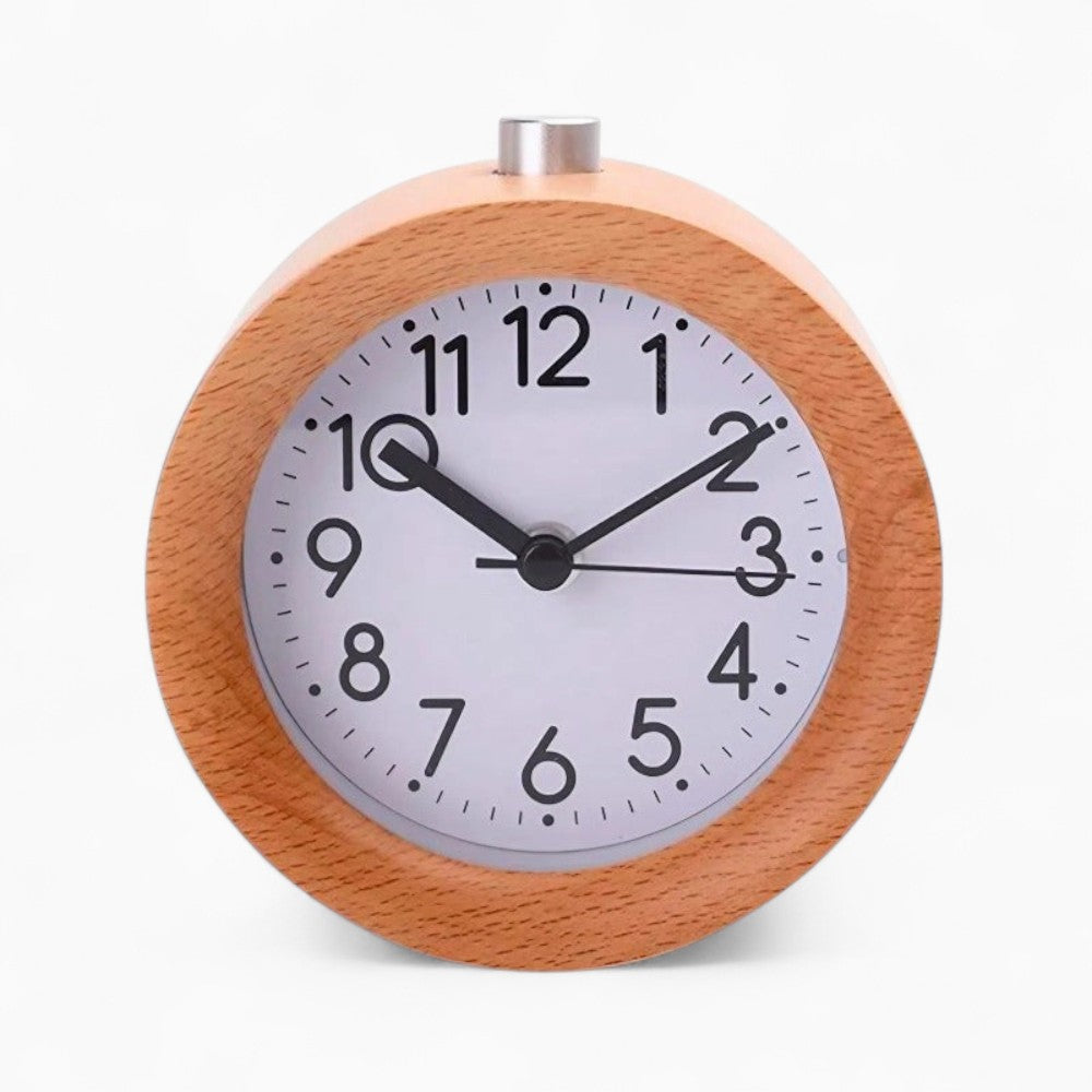 Wecker Holz Uhr