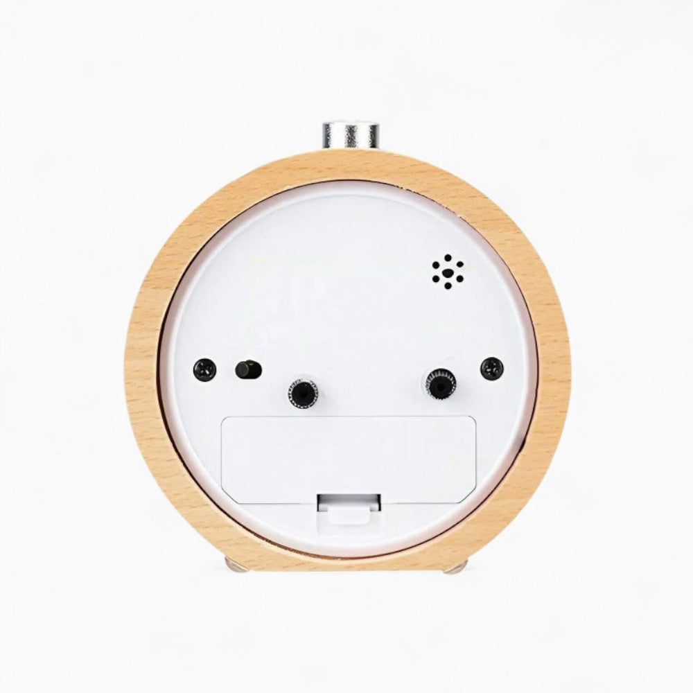 Wecker Holz Uhr
