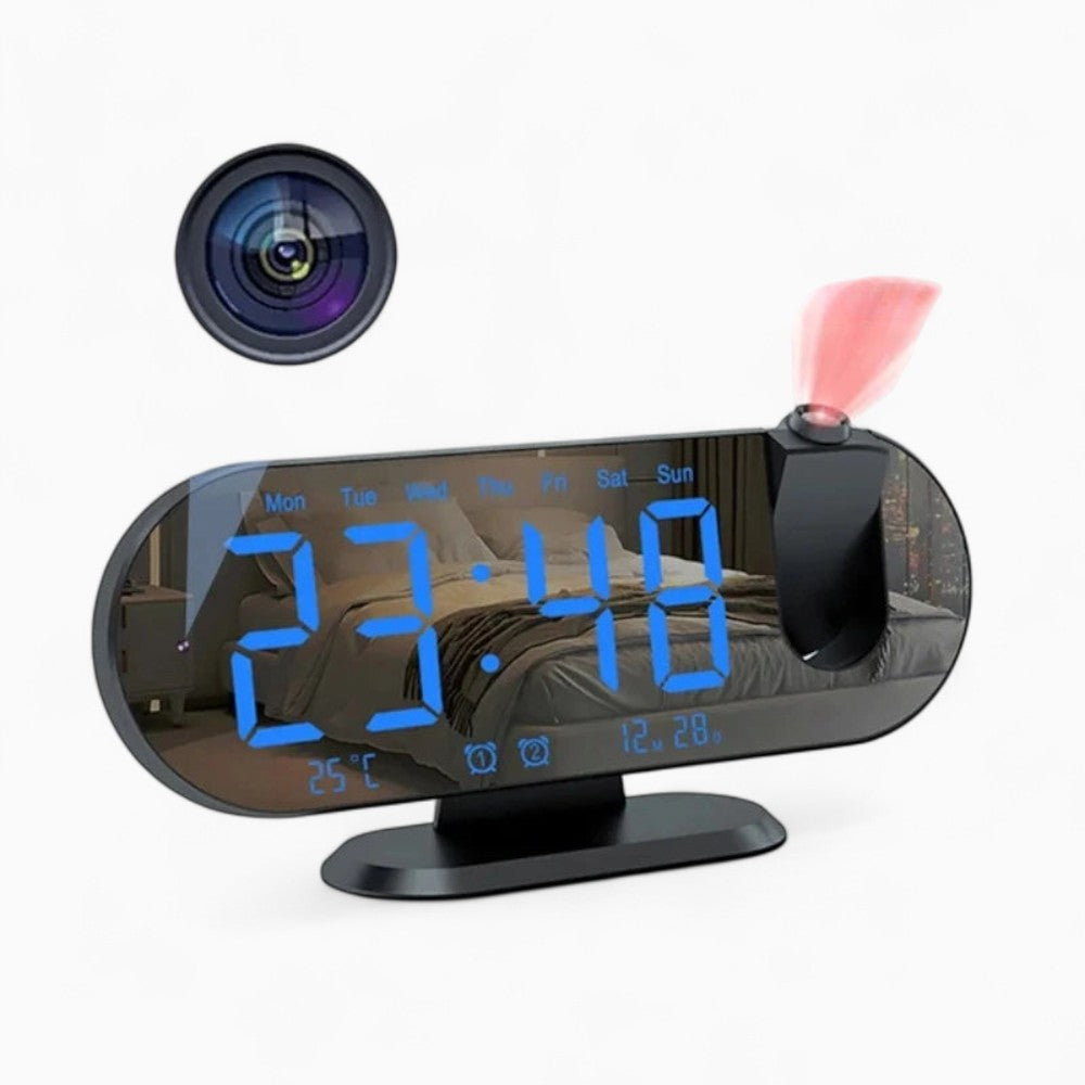 Réveil Caméra Espion Wifi