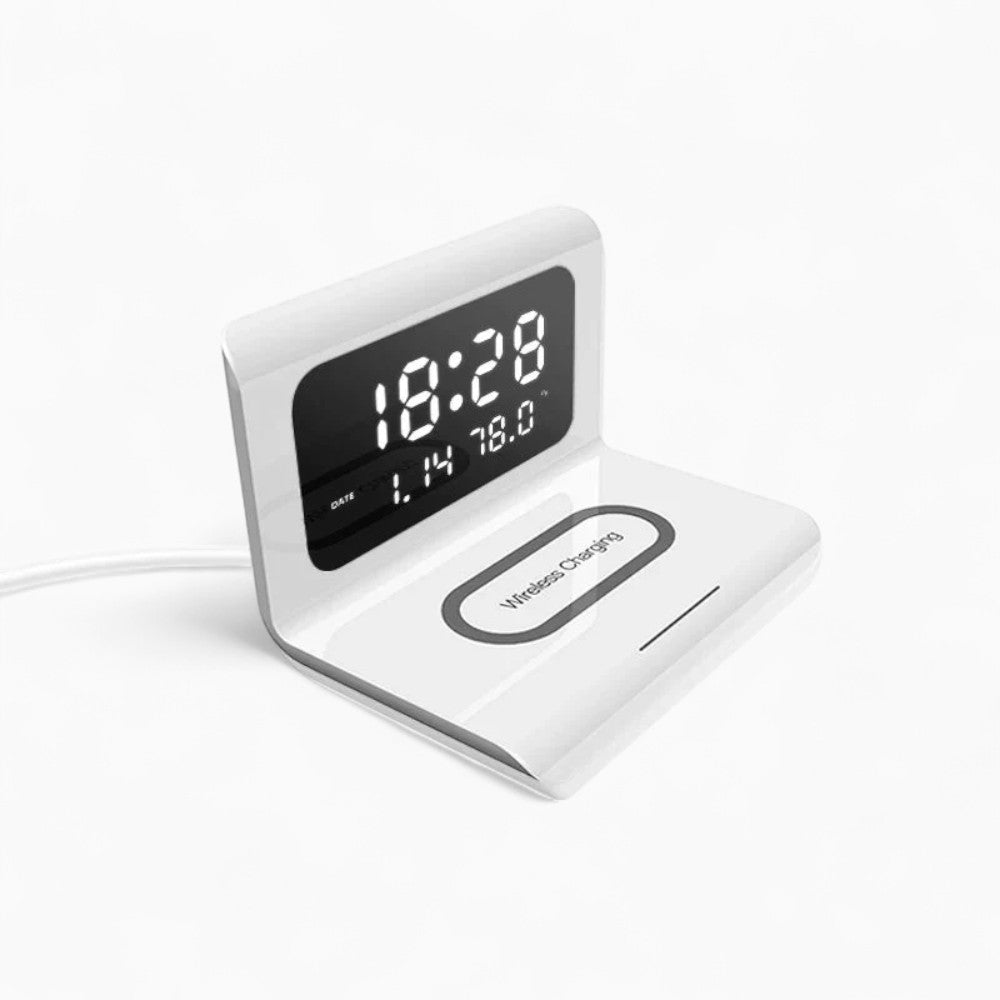Induktives Ladegerät für Wecker Apple und Samsung