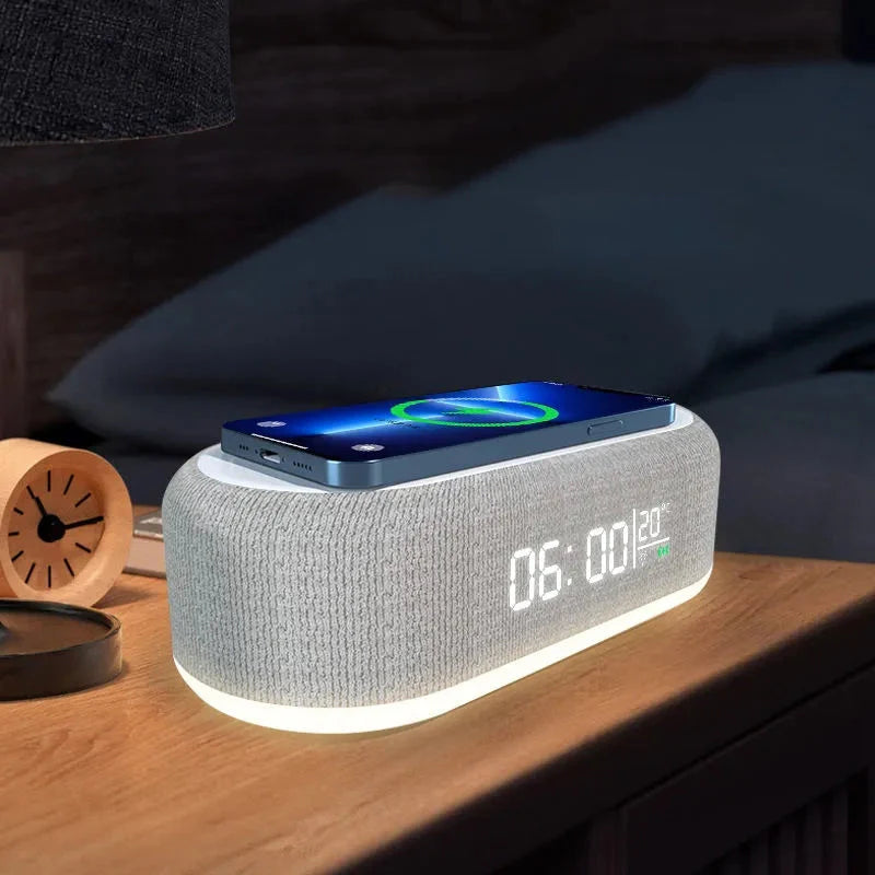 Smarter Wecker mit Induktionsladegerät
