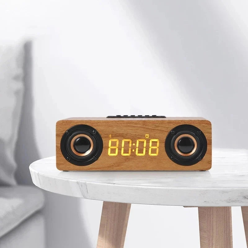 Smart-Wecker aus Holz