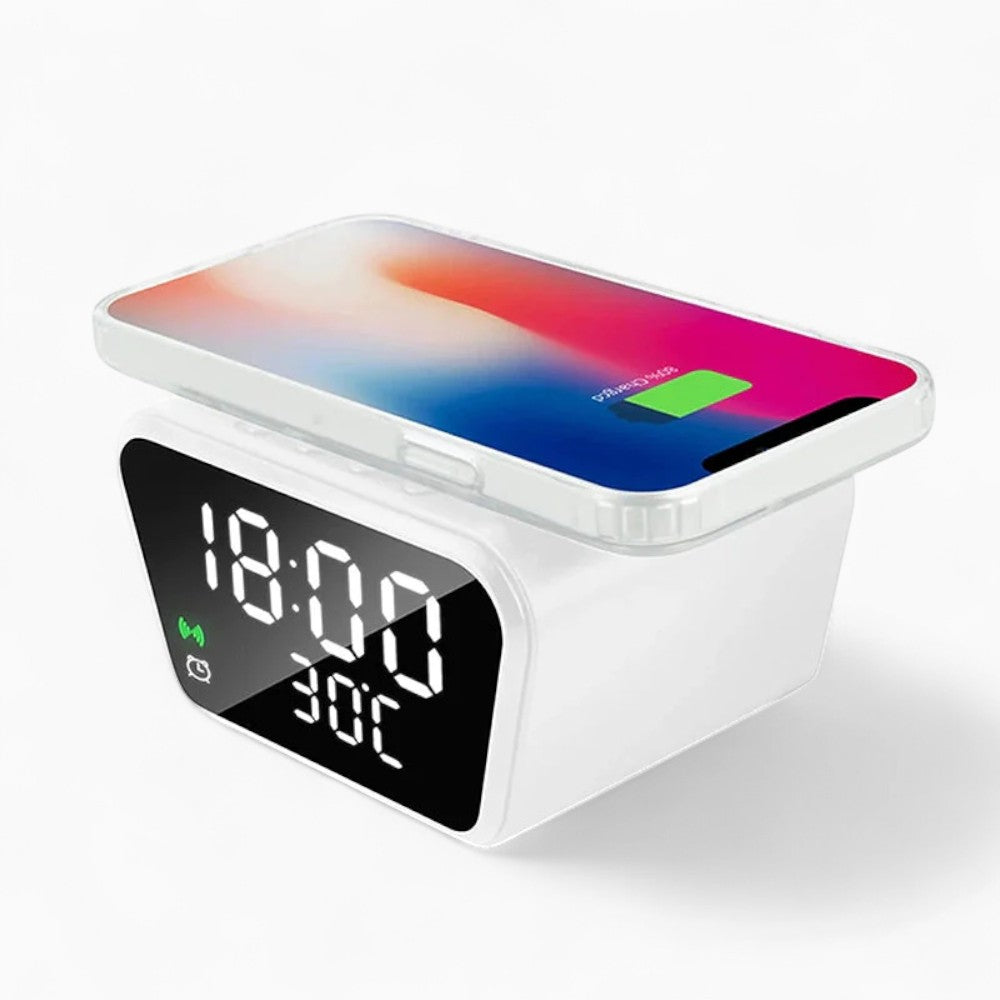 Smarter Wecker mit Induktionsladung