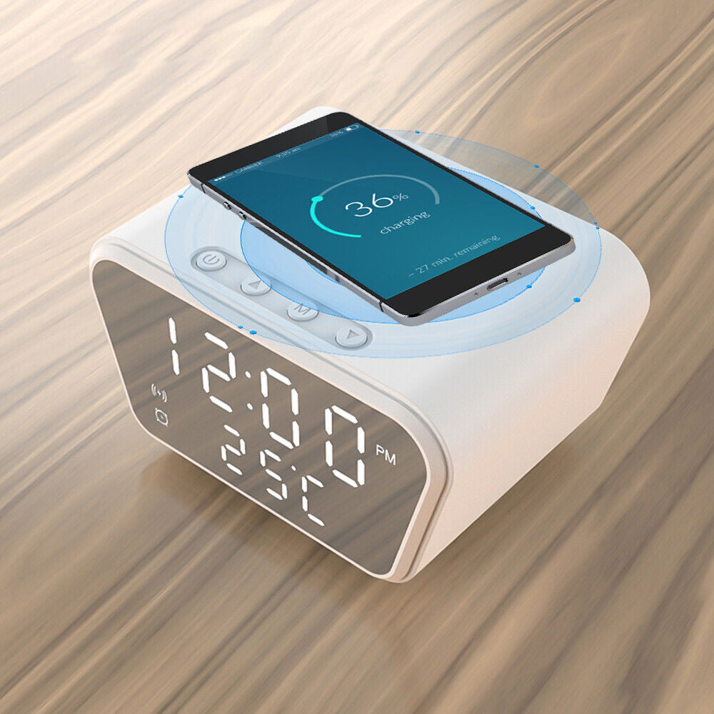 Smarter Wecker mit Induktionsladung