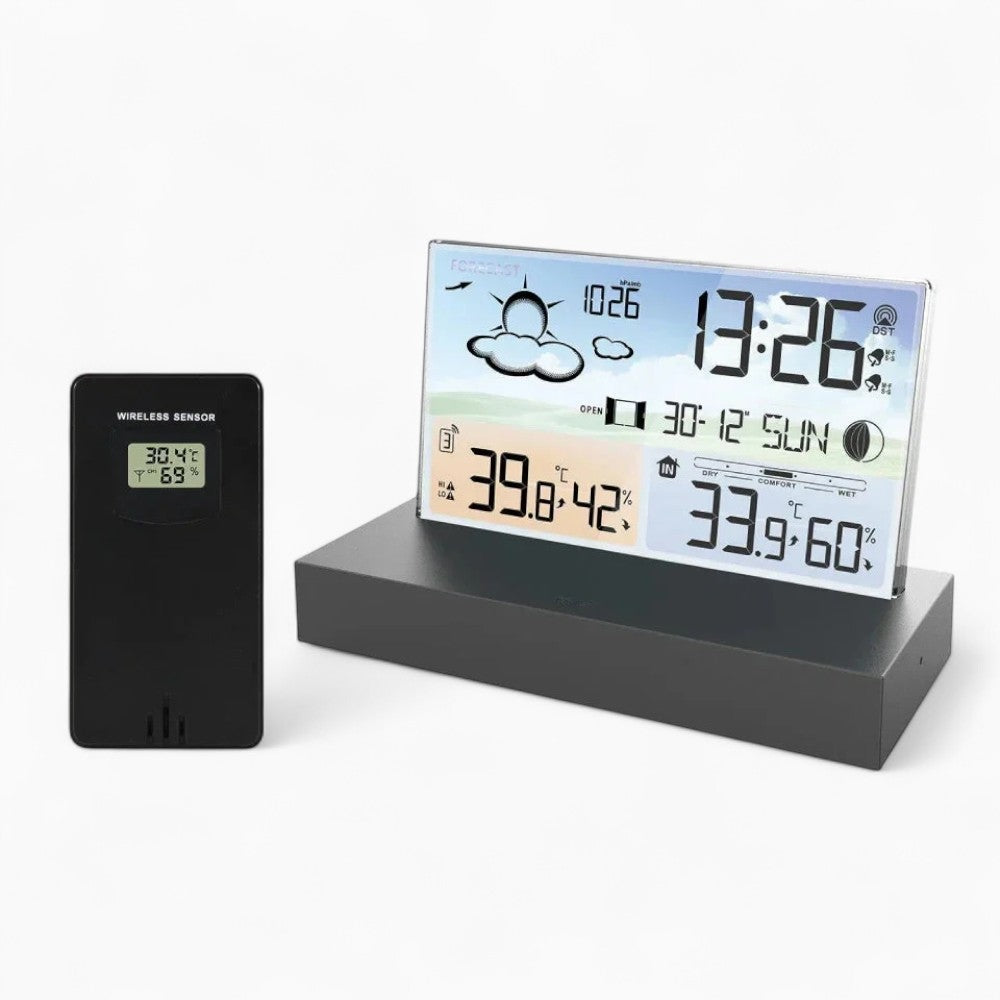 Intelligenter Wecker Wetterstation
